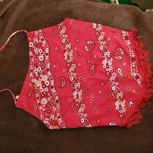 Bandana print tank